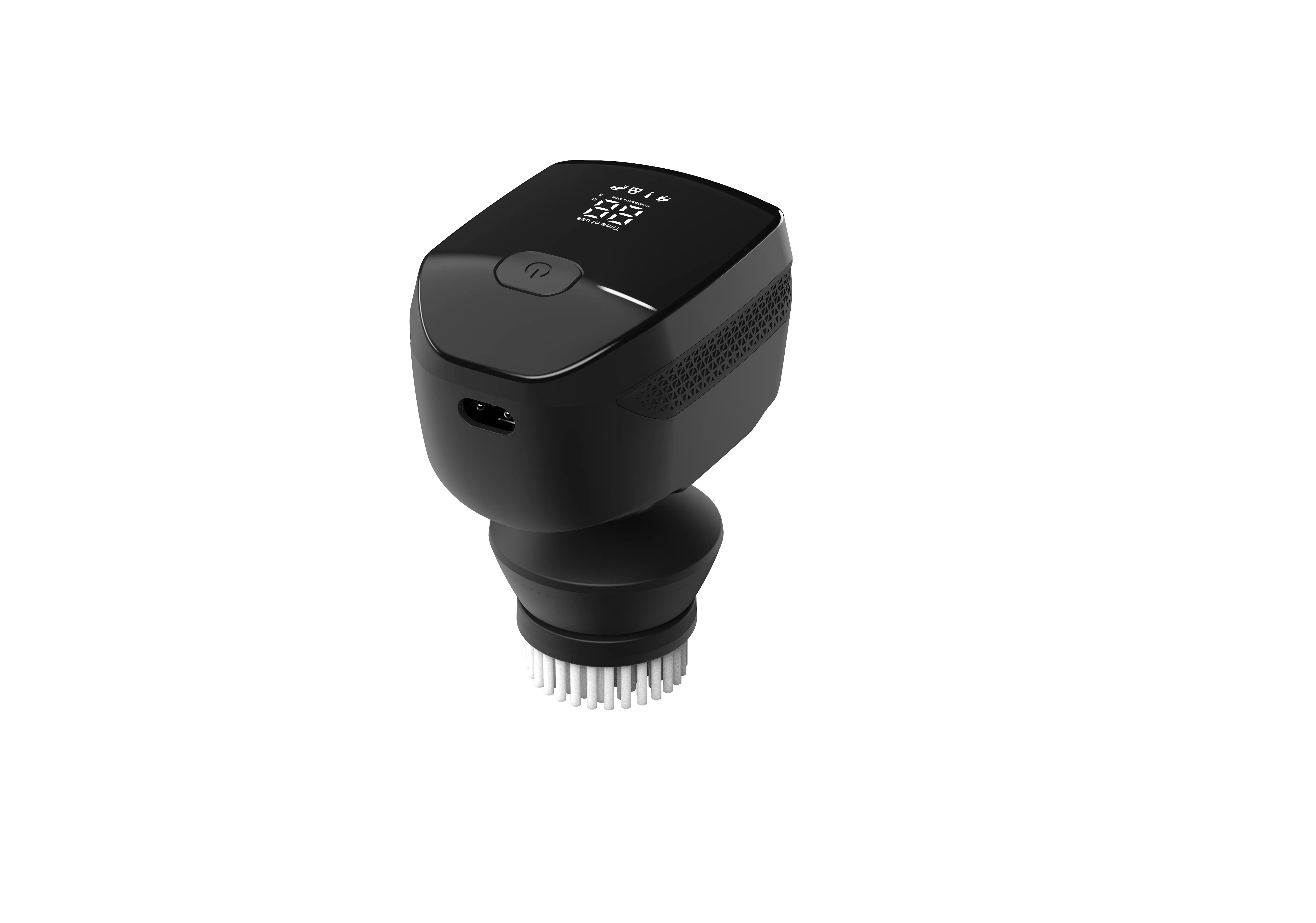 RUNWE New RS2025 Electric Shavers Hair Cutting Machine Beard Trimmer LED Bald Head Shaver with 6 Stainless Steel Blades for Men