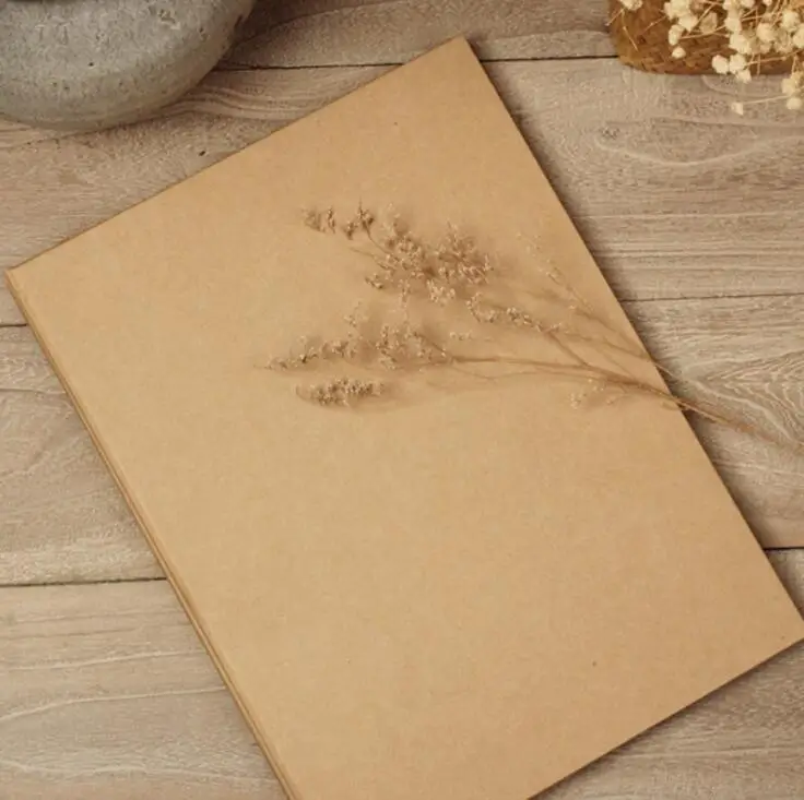 Фотоальбом 16 'с обложкой из крафт-бумаги