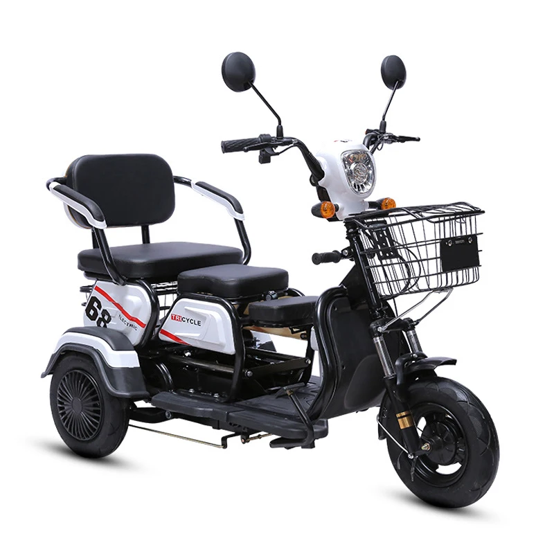 Cheap Fat Tire Three Wheel Electric Bike E-trikes city electric bicycle Electric Tricycles For Adults