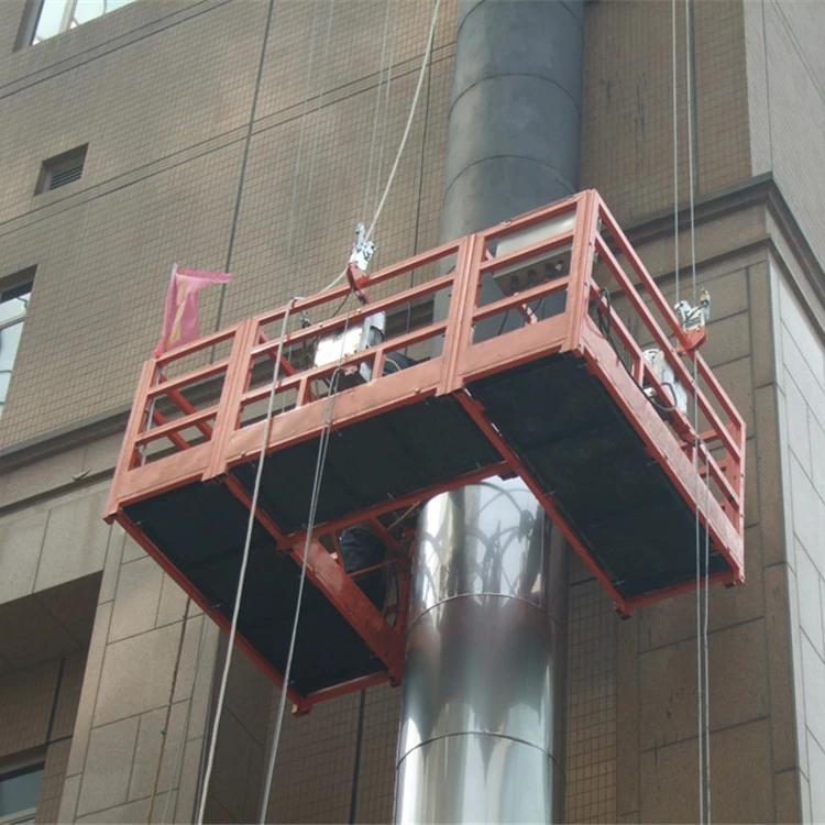 U shaped custom suspended platform electric suspended platform