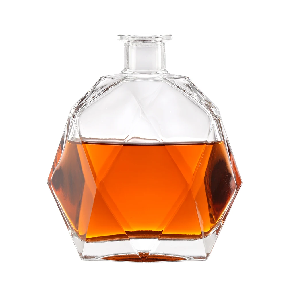 750 Ml 700 Ml Vodka Bottle For Spirit Whiskey And Gin Spirit Glass Liquor Bottle
