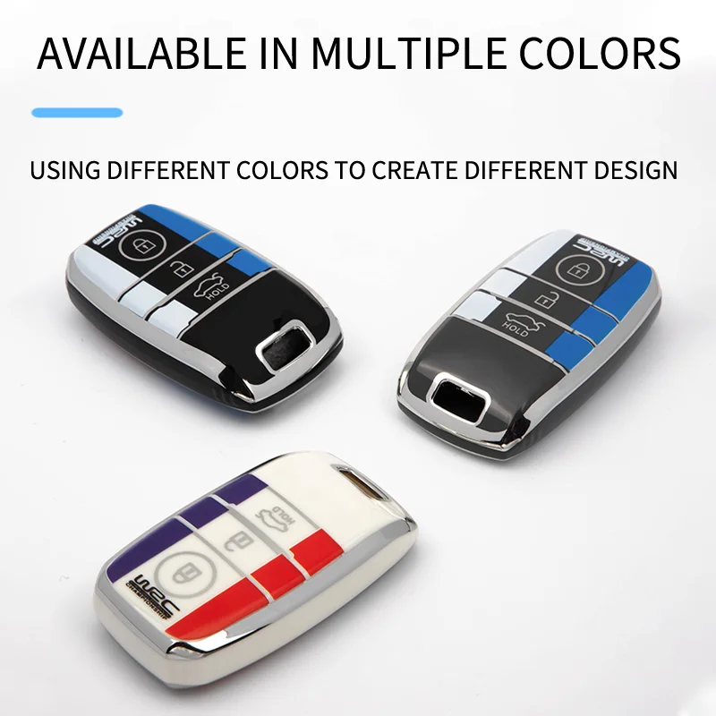 Innofit Tpu Car Key Cover Fob Case Factory For Toyota Renault Volkswagen Mazda Ford Hyundai Honda Kia Chevrolet Auto Accessories