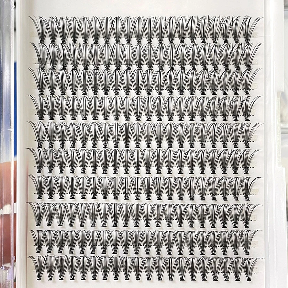 10D Pre Made Fans Eyelash Extensions True Volume Pre Made Fan Lashes Clusters Eyelash Extension