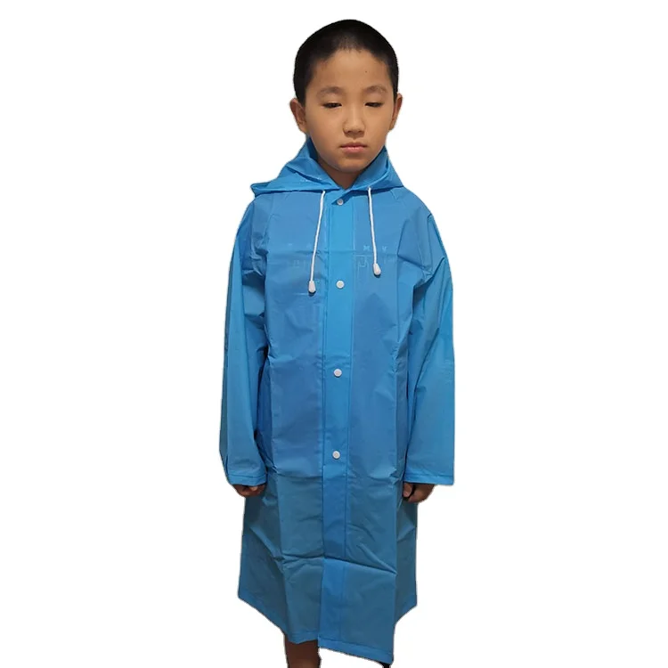 Cute Student Raincoats Waterproof Poncho Rain Cover Hooded Impermeable with School Bag Raincoat for Children