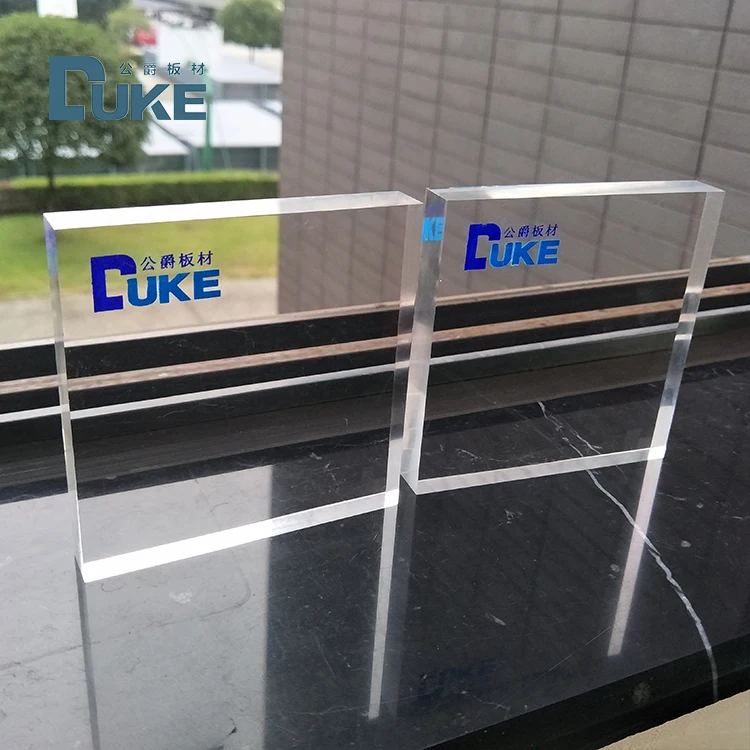  Прозрачные ПММА пластиковые листы Duke для