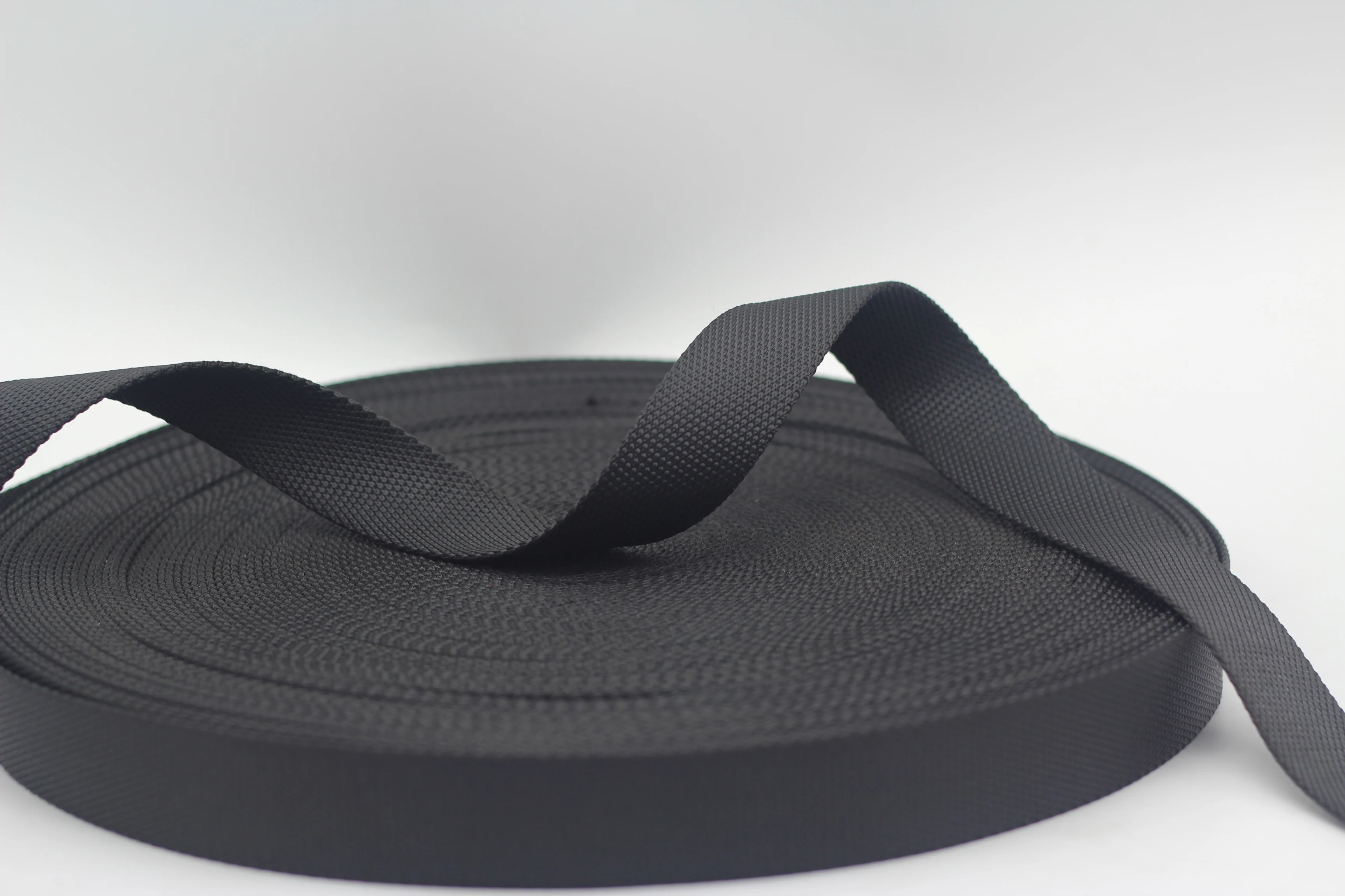 Polypropylene Tubular WebbingBlack Backpack Woven pp tubular webbingHot sale products