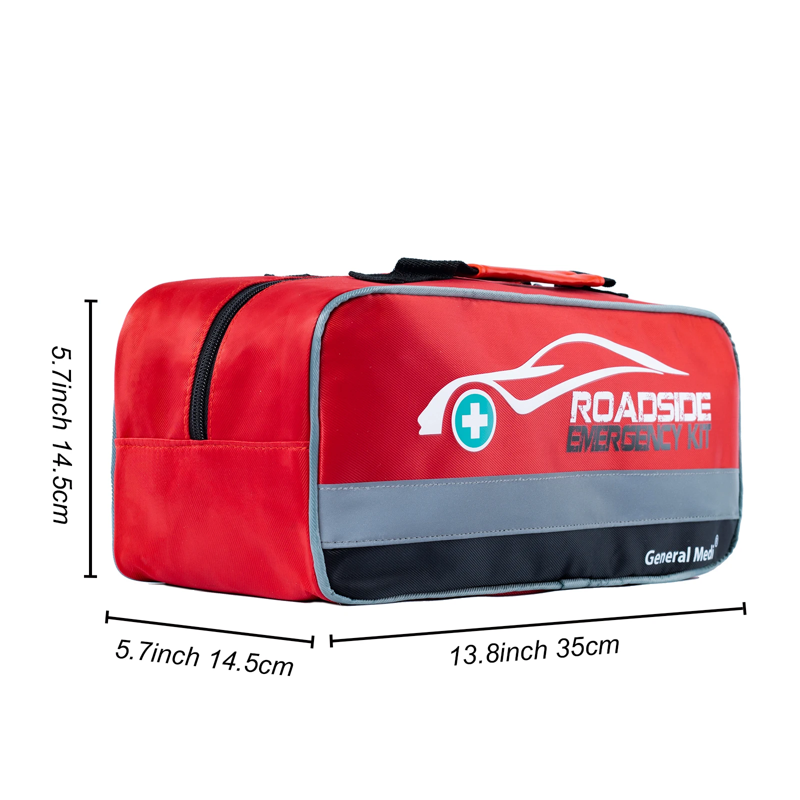 General Medi  Roadside Assistance Emergency Survival Vehicle Auto Truck First Aid Car Emergency Kit