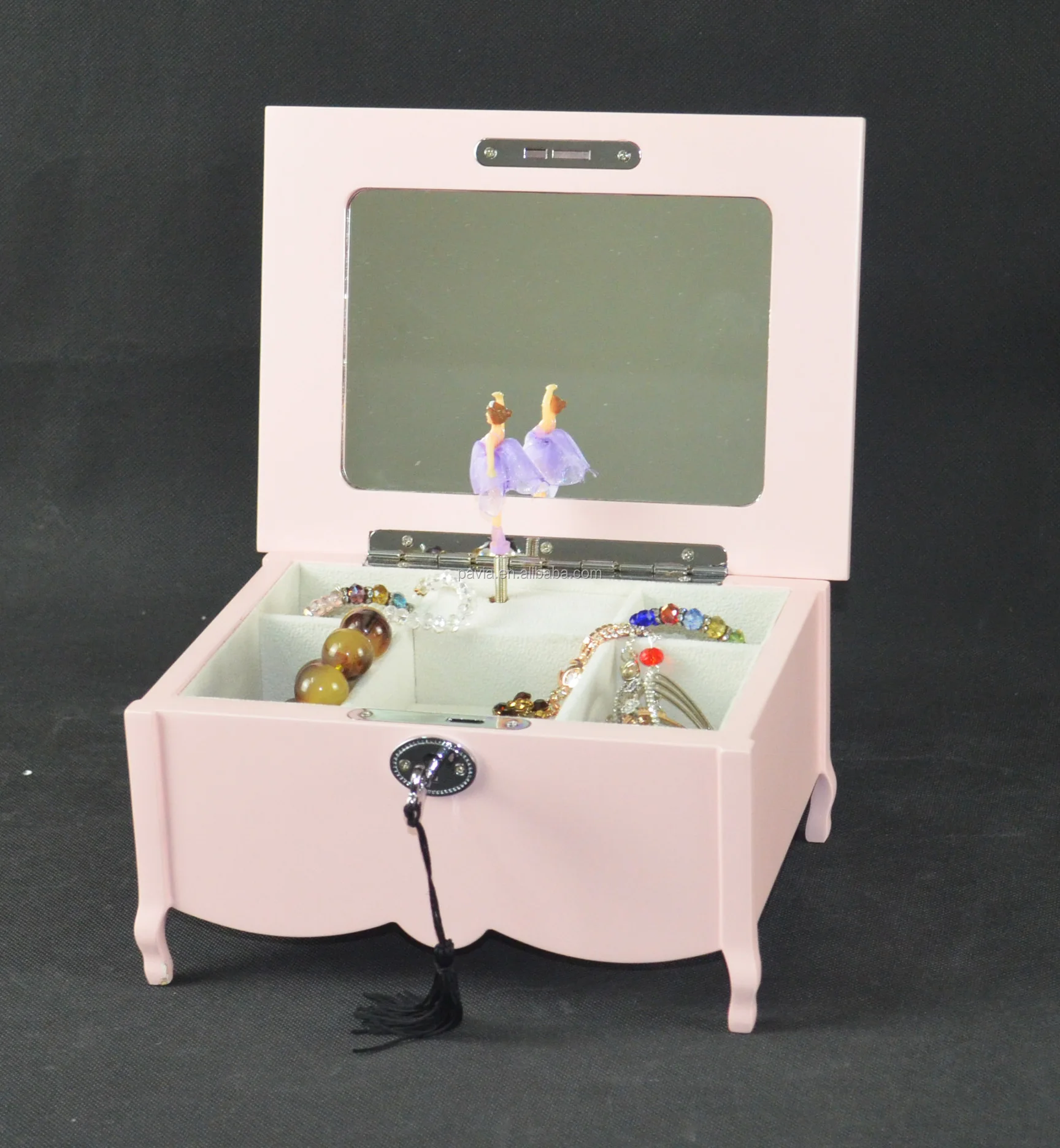 Wholesale music boxes ballerina kids musical mechanism for boxes