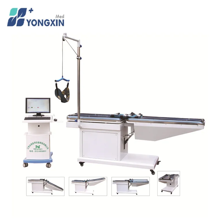 Manufacturer High quality Traction Bed Multi-functional Table Cervical and Lumbar Adjustable Electric Traction bed
