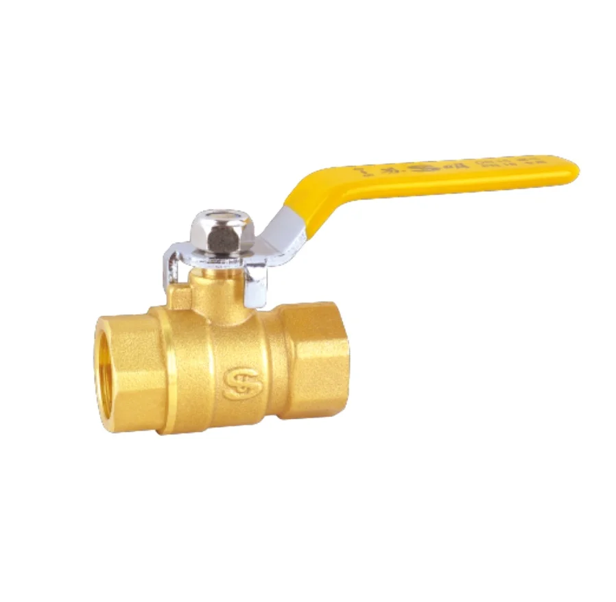 
SU-Q252 DN15 DN20 DN25 DN32 DN40 DN50 90 degree industrial brass gas ball valve 