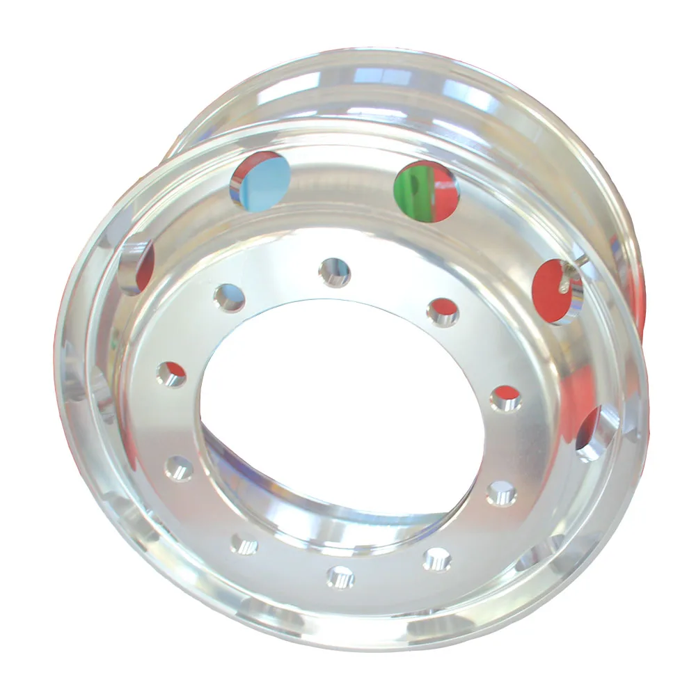 22.5*8.25 wheel rim match with bus and truck cover 22.5 inch hot selling aluminum alloy supplier in China