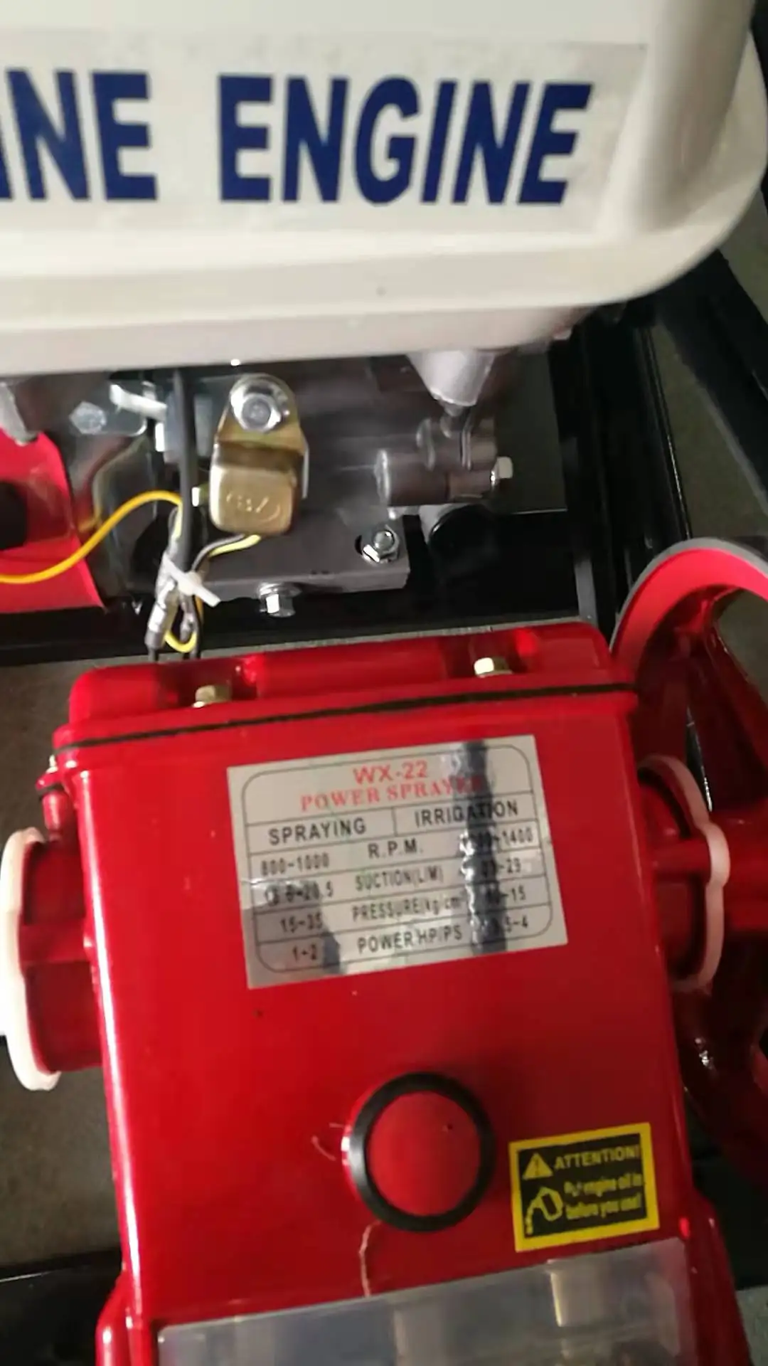 gasoline garden pressure power pump sprayer for agricultural 4 stroke