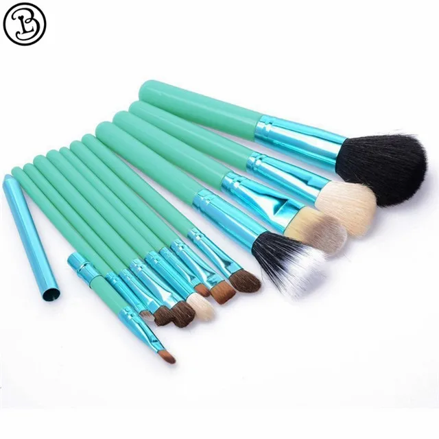 
Cheap goat hair 12pcs makeup brush set wholesale 