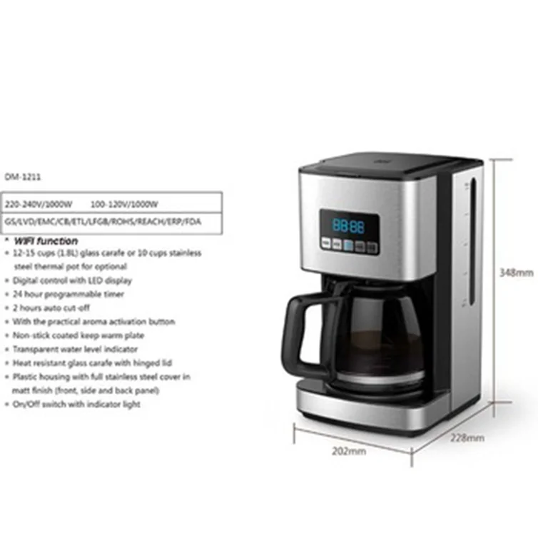 stainless steel drip oceanrich coffee machine 2 cups drip with coffee machine