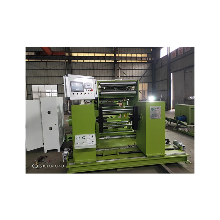 CNC Transformer Foil Coil Winding Machine with double servo motor Wind