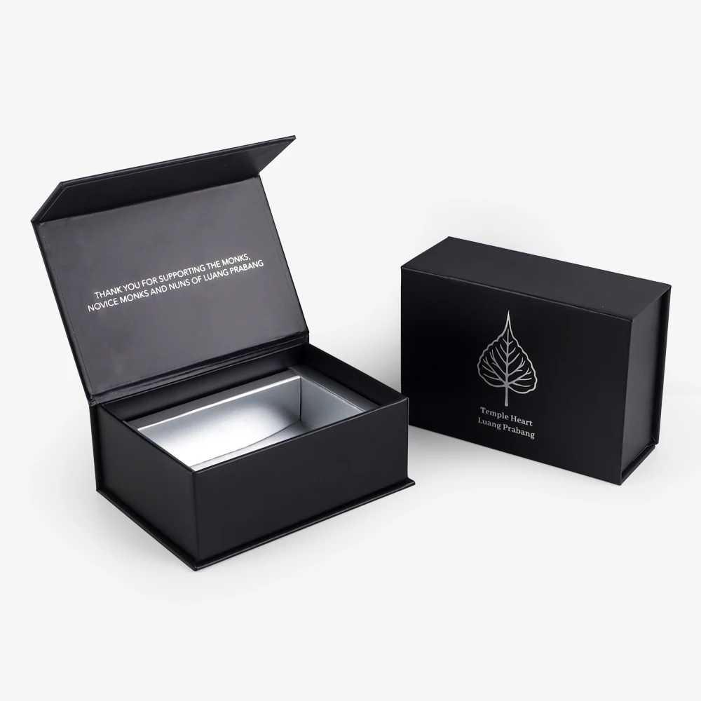 Eco Friendly Logo Designer Cardboard Packaging Magnetic Closure Custom Black Shoe Foldable Magnetic Paper Gift Box With Logo