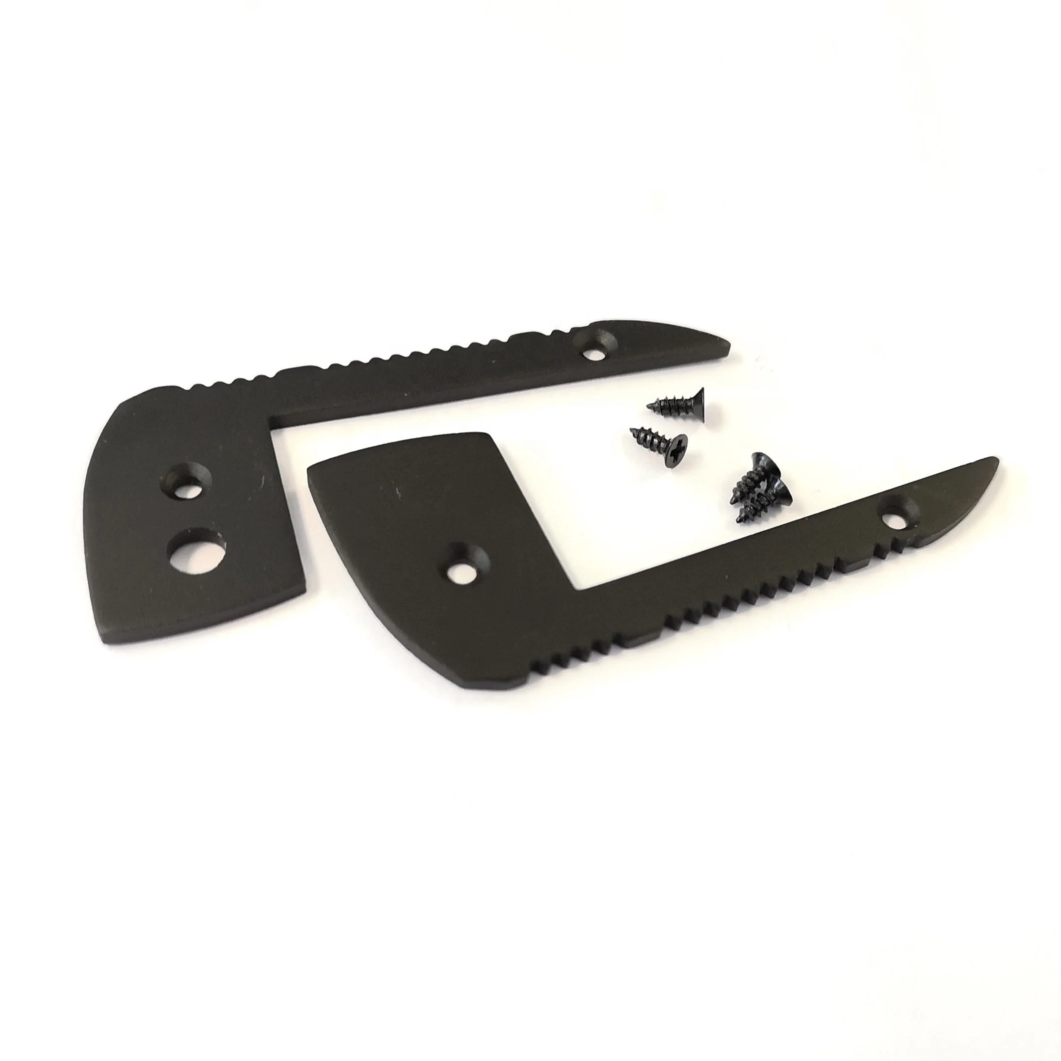 F Shape Aluminum LED Profile for Stairs/ Black Anodized Aluminum Stair Profile/65MM Width Super Good quality Stair Profiles