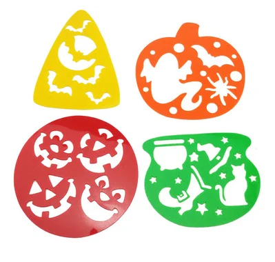 Wholesale pp stencil eco friendly pp drawing stencil plastic painting stencil for children