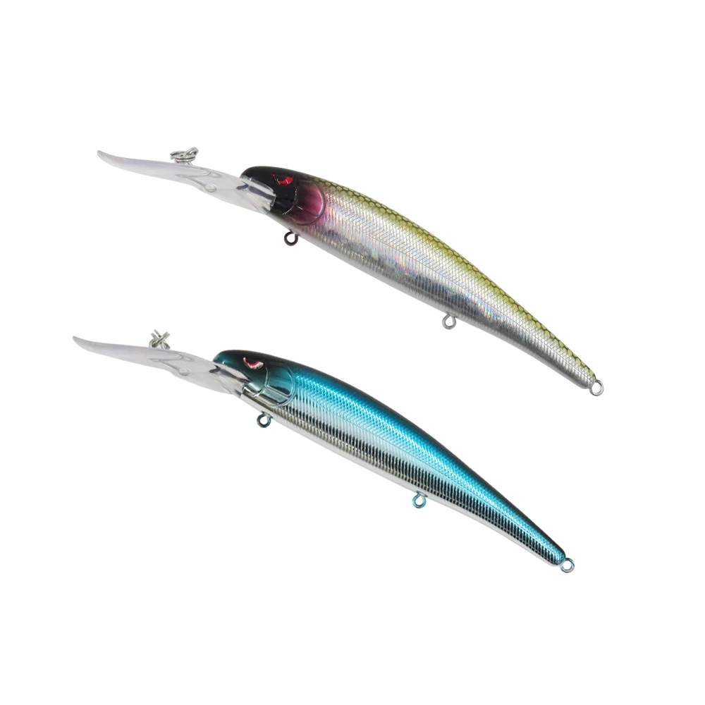 21g Big Game Lead Hard Bait Sinking Minnow Deep Diving GT Tuna Metal Lip Head Trolling Marlin Fishing Lures