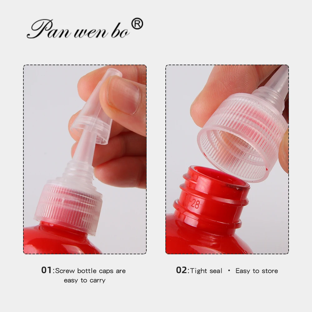 Acrylic pouring paint supplies DIY Violent Bear Fluid pouring acrylic paint Crafts custom logo 12colors pouring acrylic paint