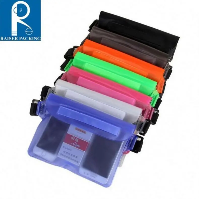 3 Layers Waterproof Sealing Drift Diving Swimming Waist Bag Skiing Snowboard Underwater Dry Shoulder Bag For Phone