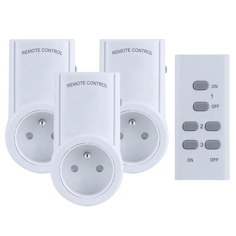 Smart Socket French Socket Plug Wise Remote Control  Socket