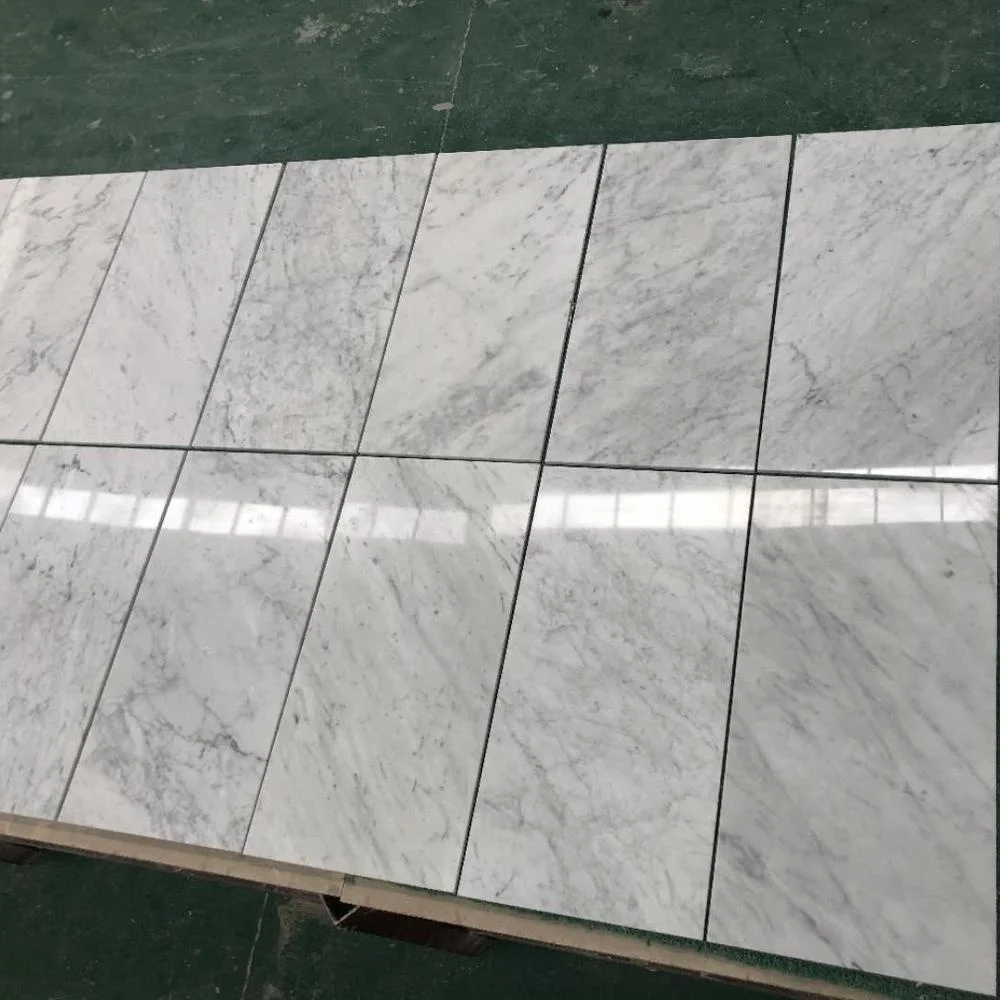 Natural Carara White Carrara Marble Tiles