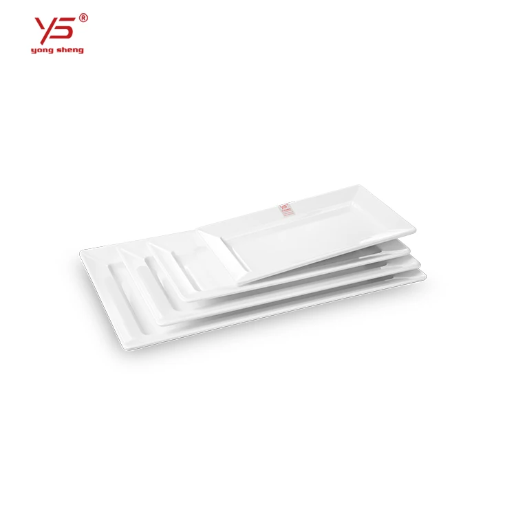 Luxury customized dinnerwaer melamine tableware plastic serving plates