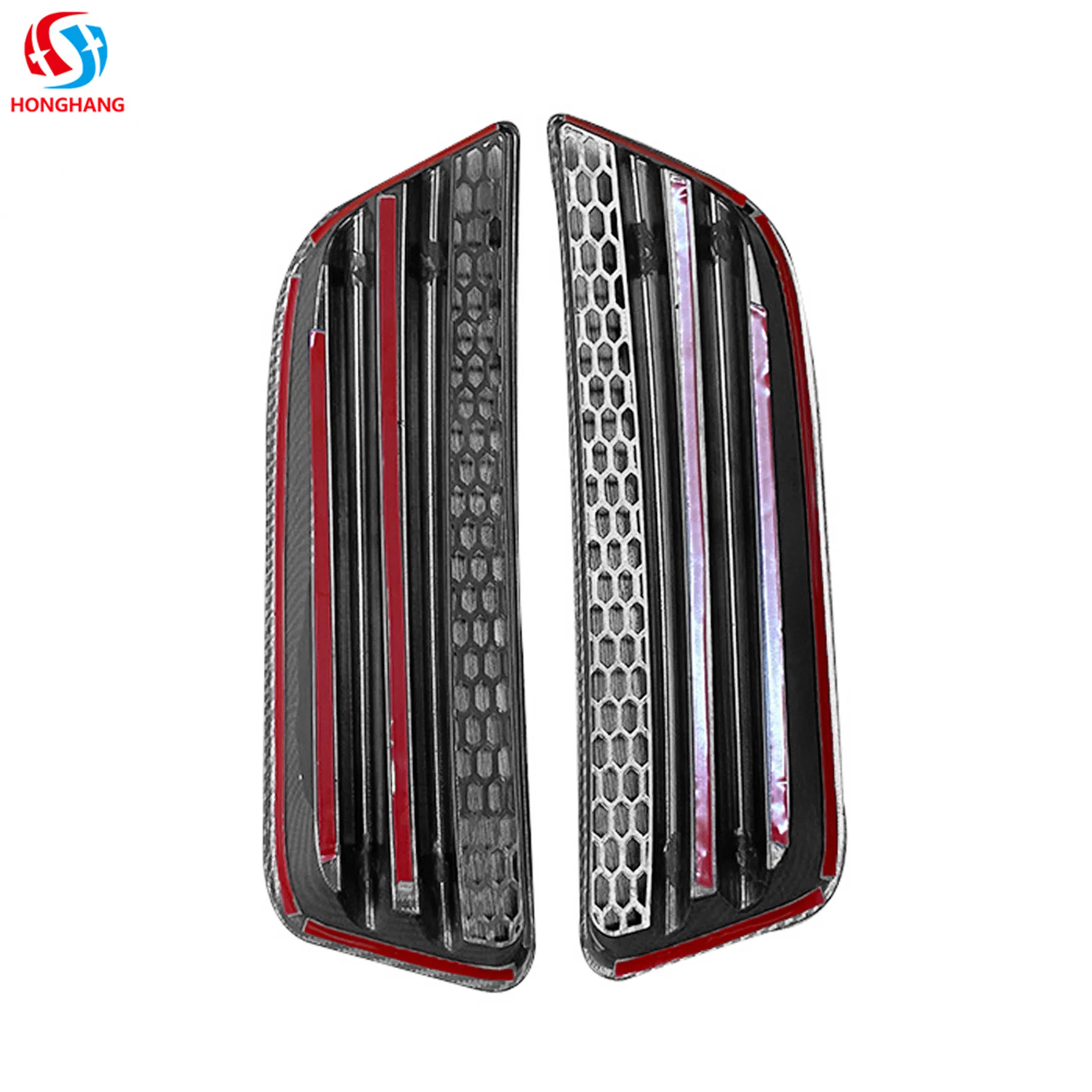 Honghang factory floor price promotion car decoration body parts, auto parts front fog lamp cover for dodge charger accessories