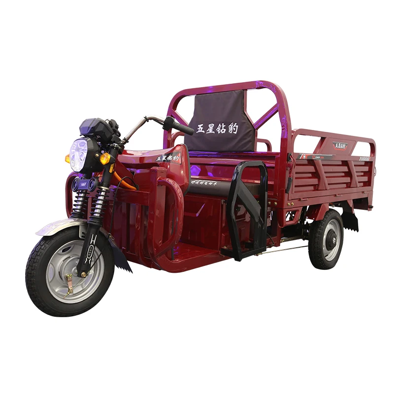 Heavy duty three wheel new 60 volta electric cargo farmer tricycle for adult