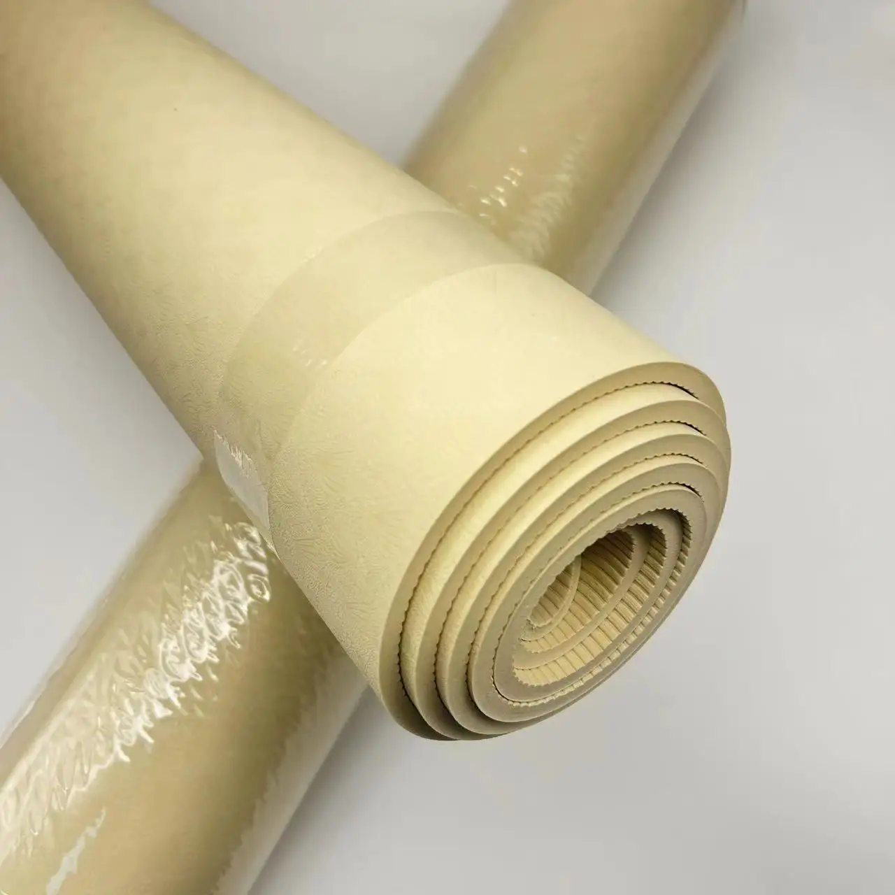 Sansd GRS Certification New Design Biodegradable Recyclable Eco Friendly Anti Slip Fashion Luxury Corn Starch Tpe Yoga Mat