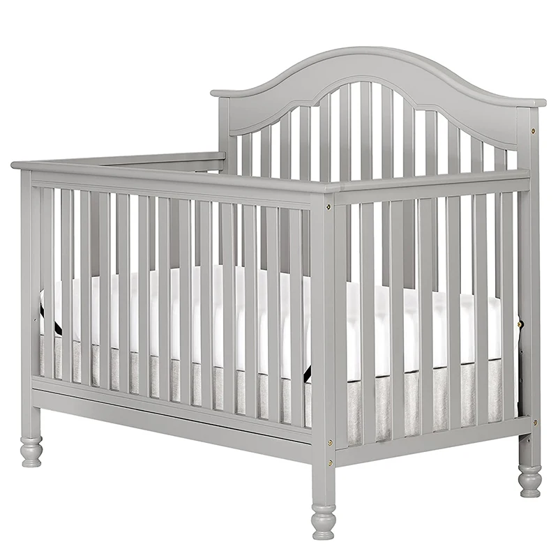 North American style wooden baby crib berceaux pour bebe for wholesale