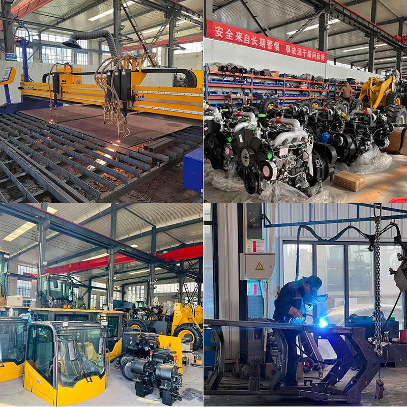 Factory Directly Sale Mini Ronggong Electric Loader With Competitive Price