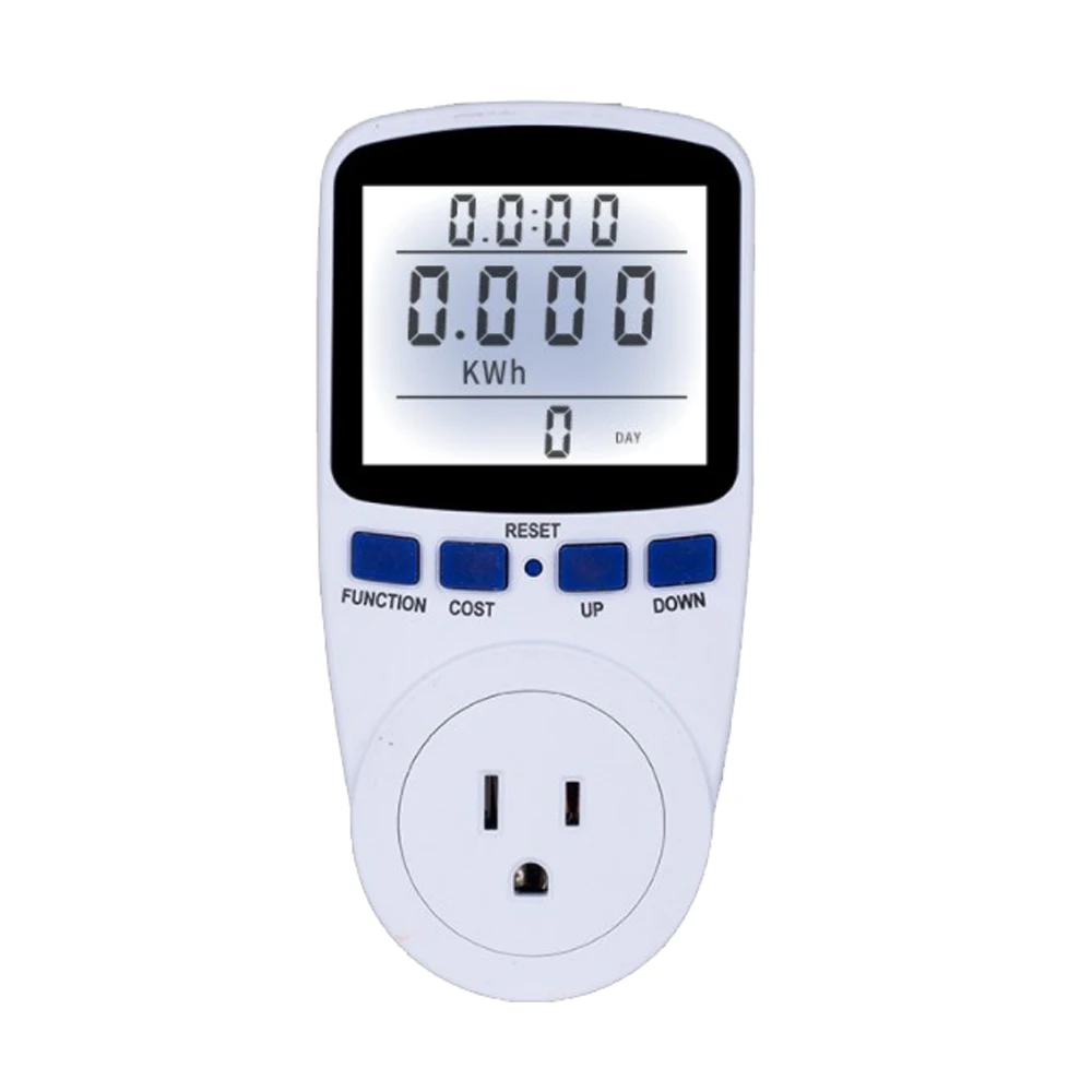 Mini electricity monitor digital energy meter for home use Home digital LCD display power energy saving power usage monitor with