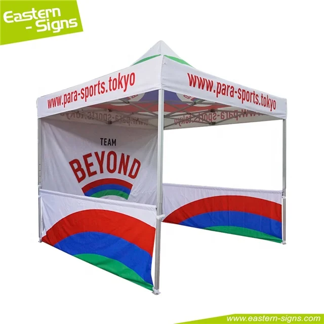 Easily set up aluminum heavy duty foldable outdoor gazebo tents canopy for advertising
