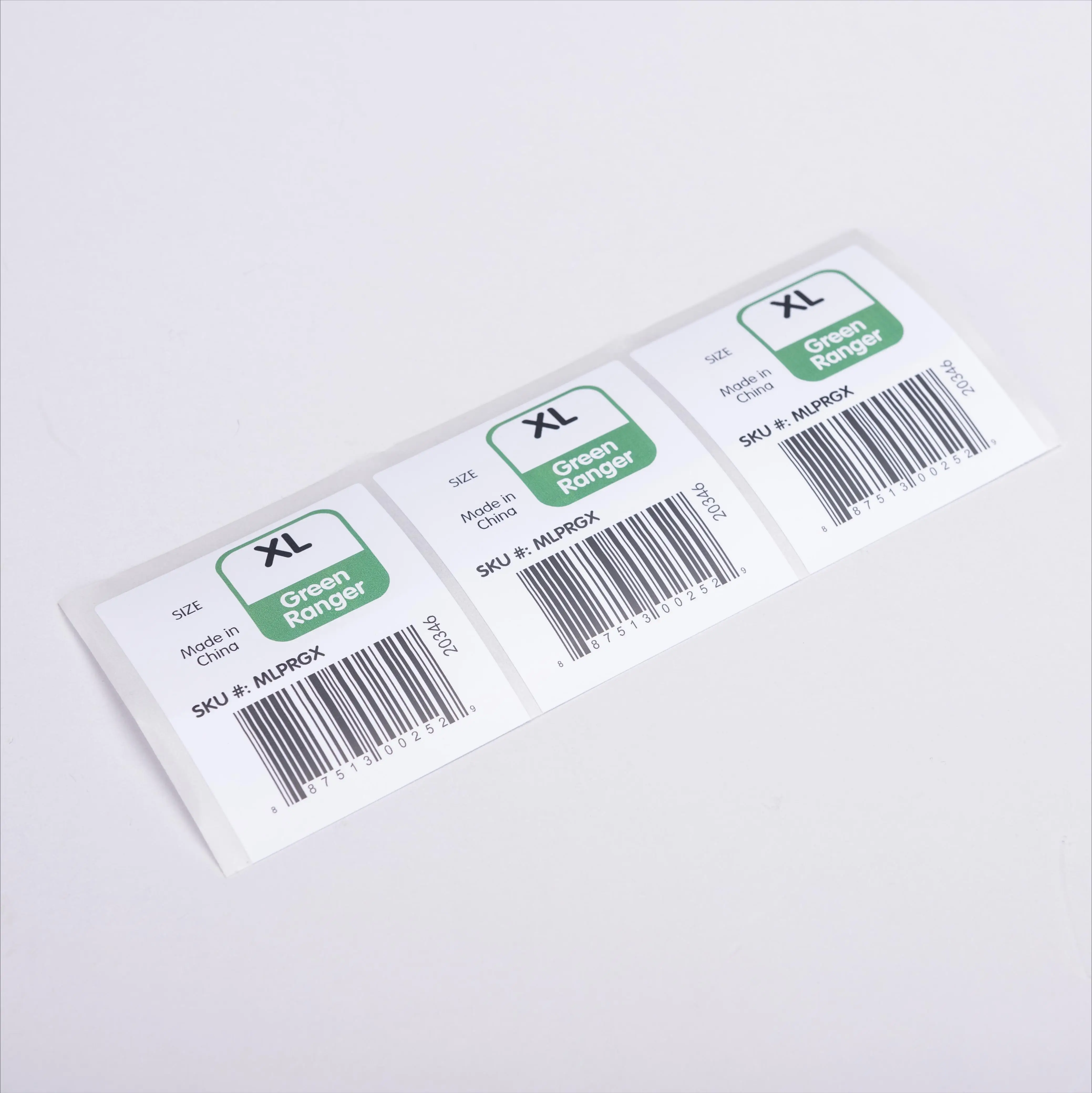 High Quality Competitive Price Garment Accessories Packing Sticky Paper, Sticker-Label,Label Garment Sticker