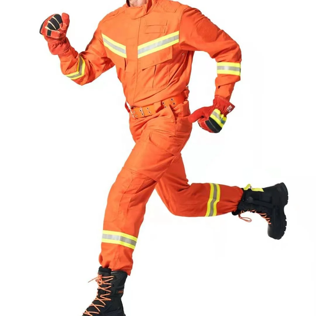EN469 Bunker /Turnout Gear Safety Firefighting Suit Protective Garment with Jacket and Pants