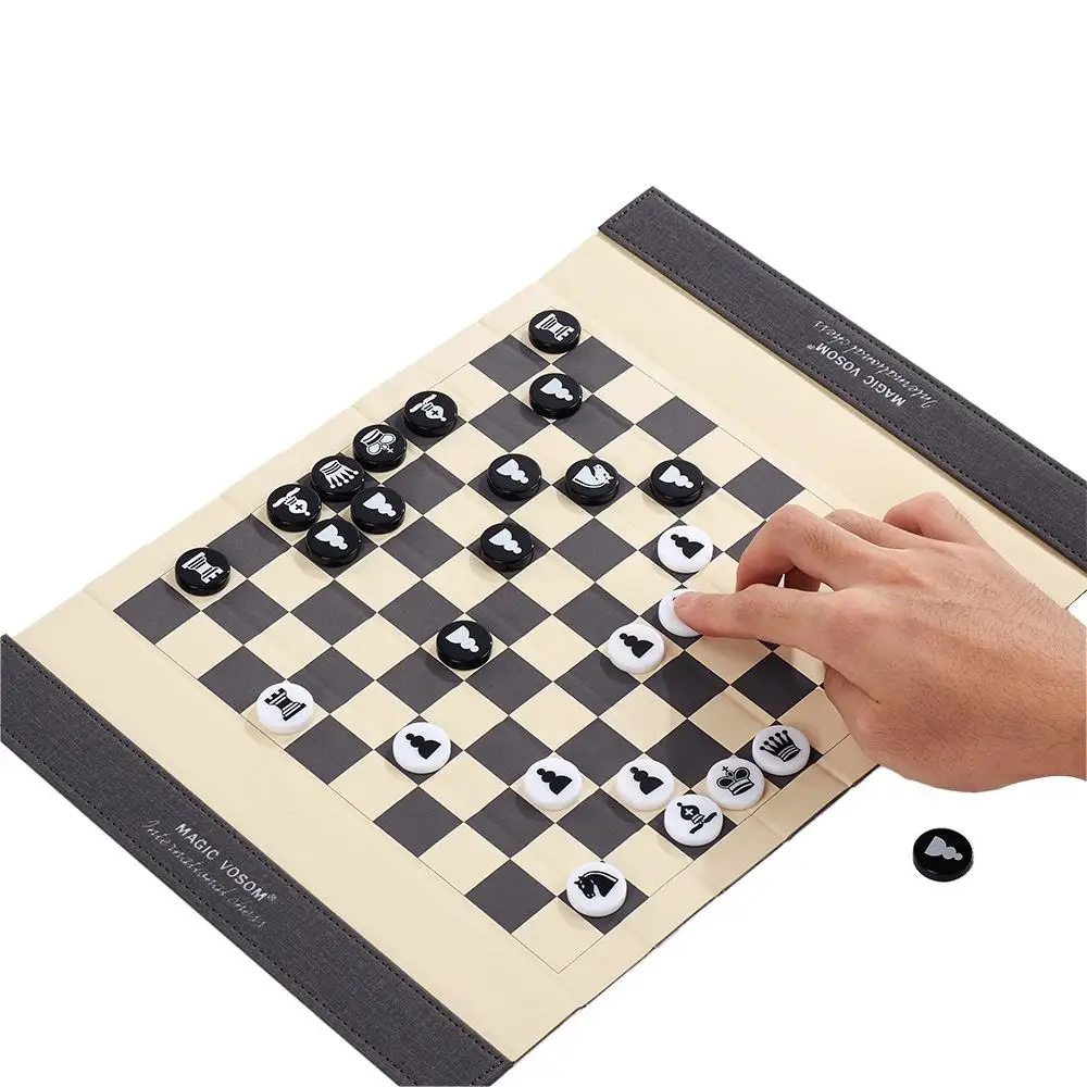 New Arrive Cheap Beginner Manufacturers Portable Hand Made folding Chess  Board Game Set For