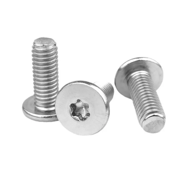 Factory Price M5 M6 M8 Cnc Machine Torx Head Bolt Torx Flat Csk Head Security Bolt Anti Theft Bolt
