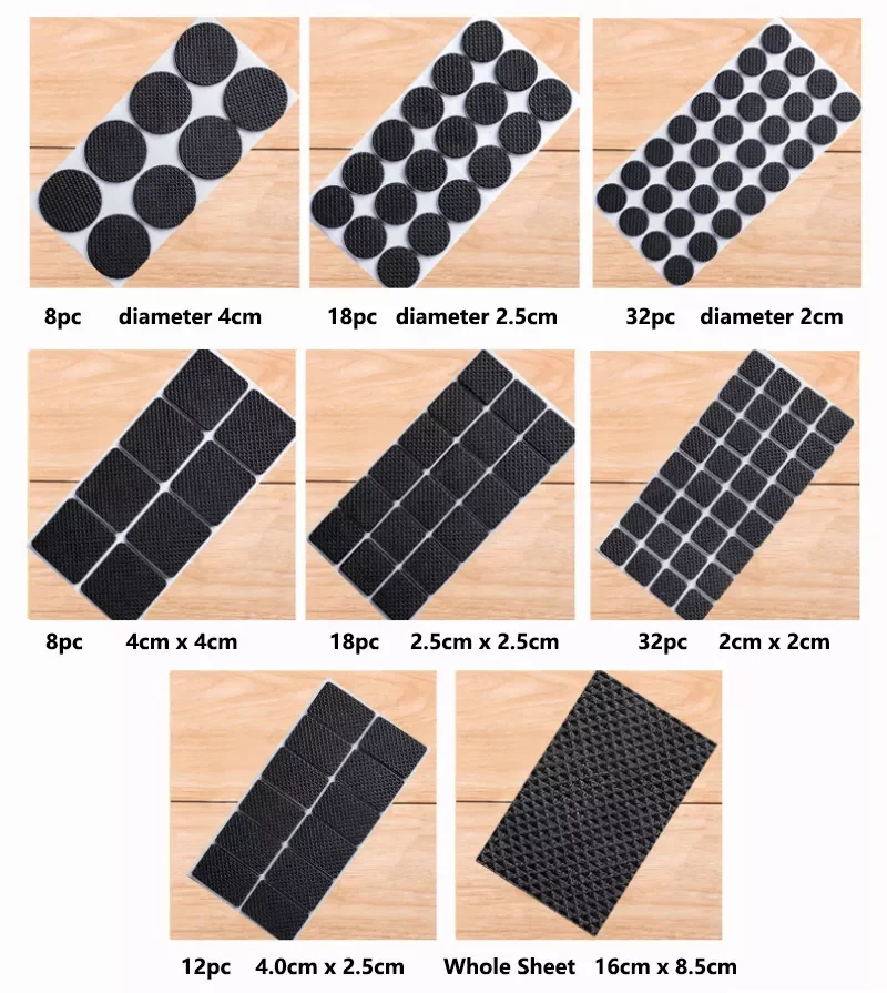 Professional Factory Roll  Sliding Silicone Protective Pads On Furniture Legs