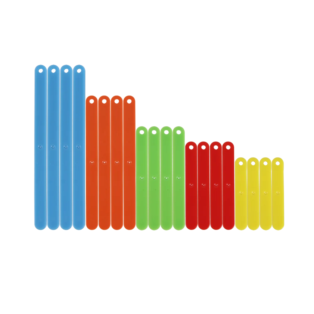 
Hot sale angle operation material primary school mathematics teaching aids 50 pieces of polygonal splicing strip 