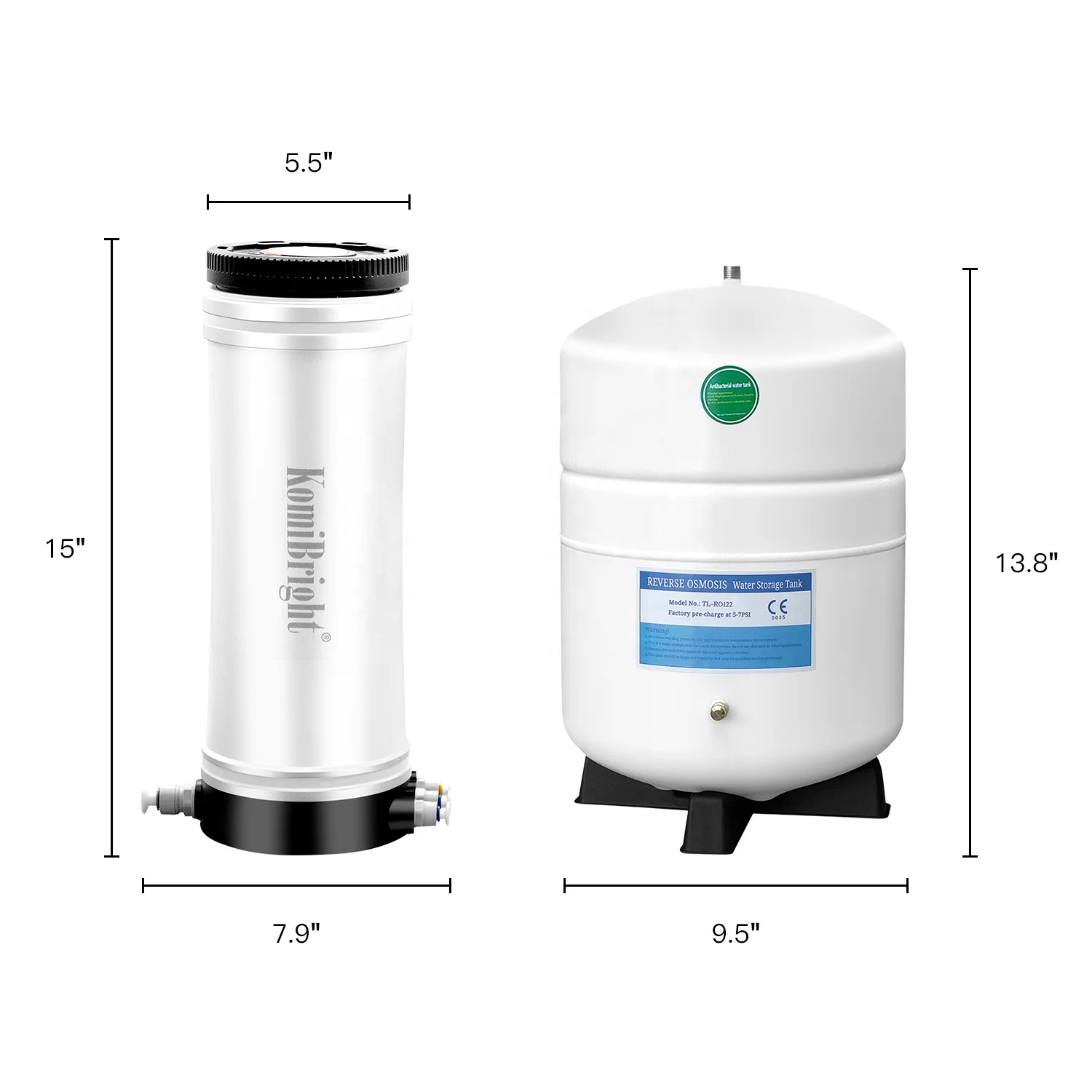 All-In-One Pure Drinking Water Purifier RO Water Filter System For Home