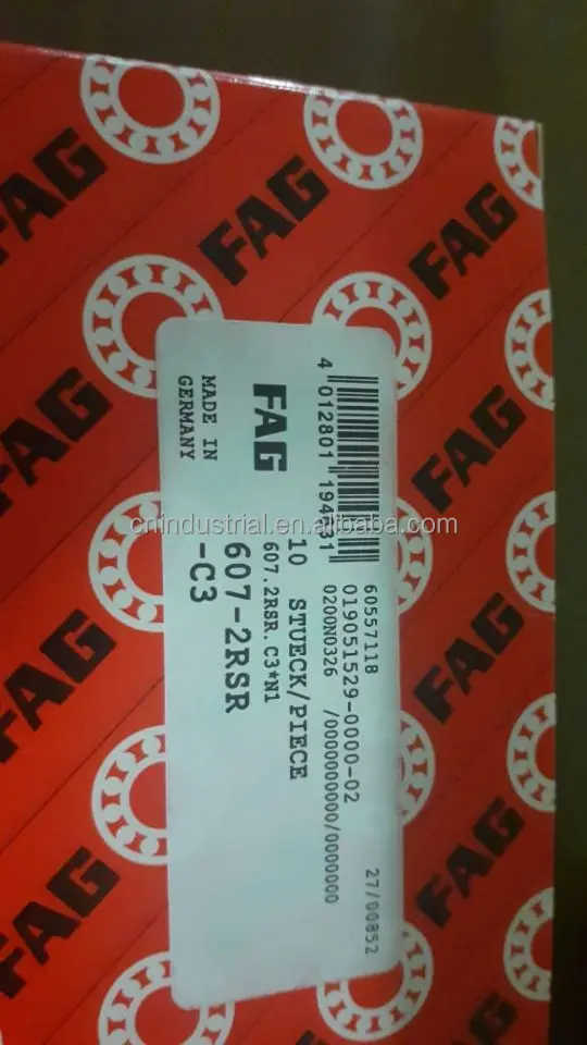 High Rotation Speed 626 2RS 2Z ZZ 2RSH 2RS1 Chrome Steel Deep Groove Ball Bearing