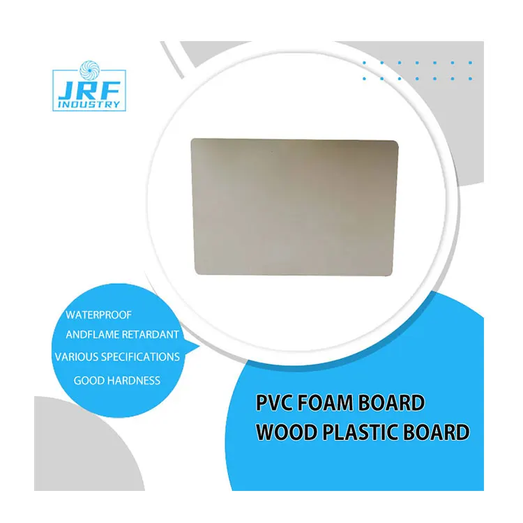 WPC PVC Foam Board Sheet Wood Plastic Material17mm 19mm pvc rigid foam board