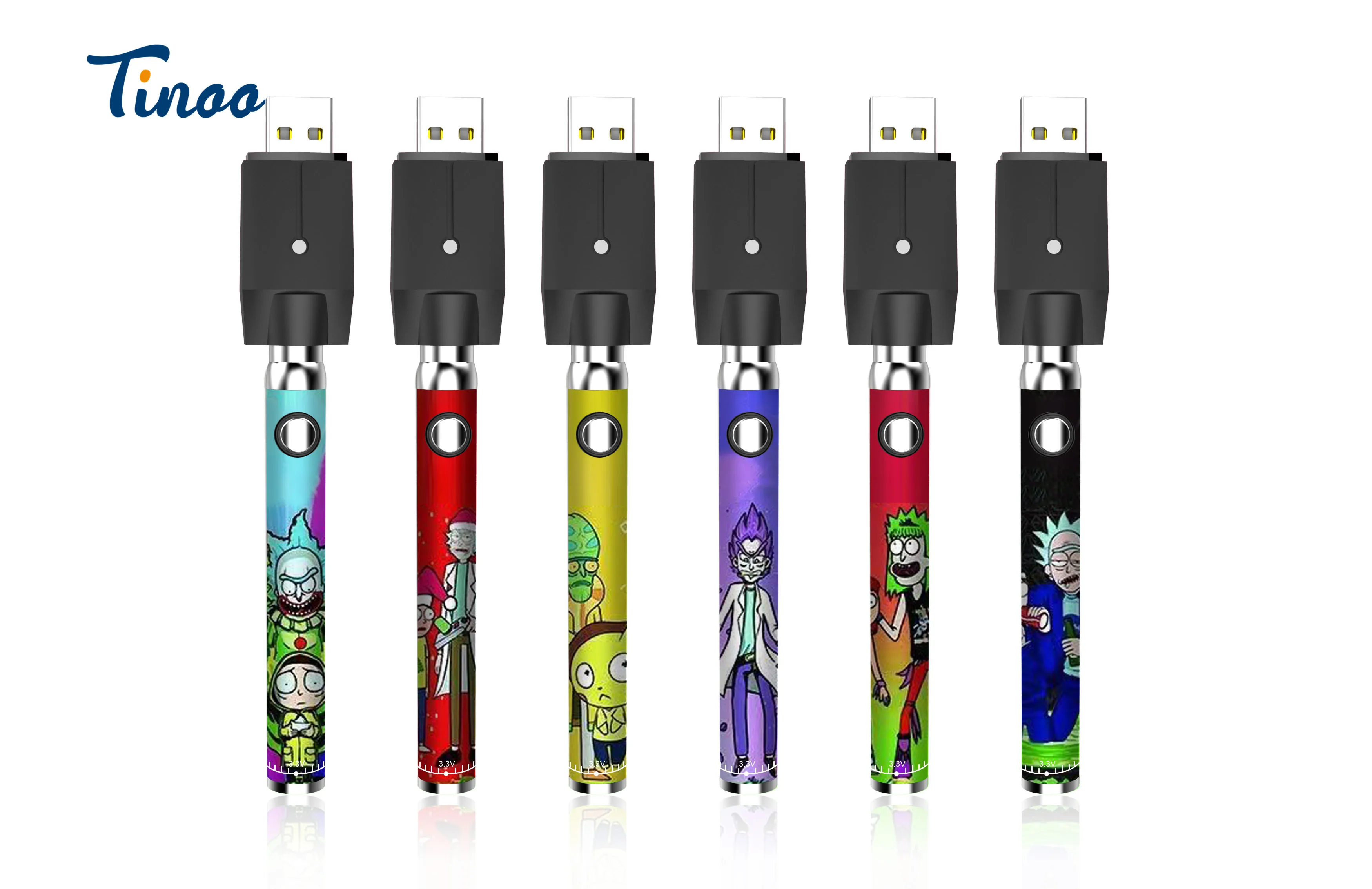 
Hot sale bottom twist slim pen dial adjustable voltage preheat cbd vape battery 