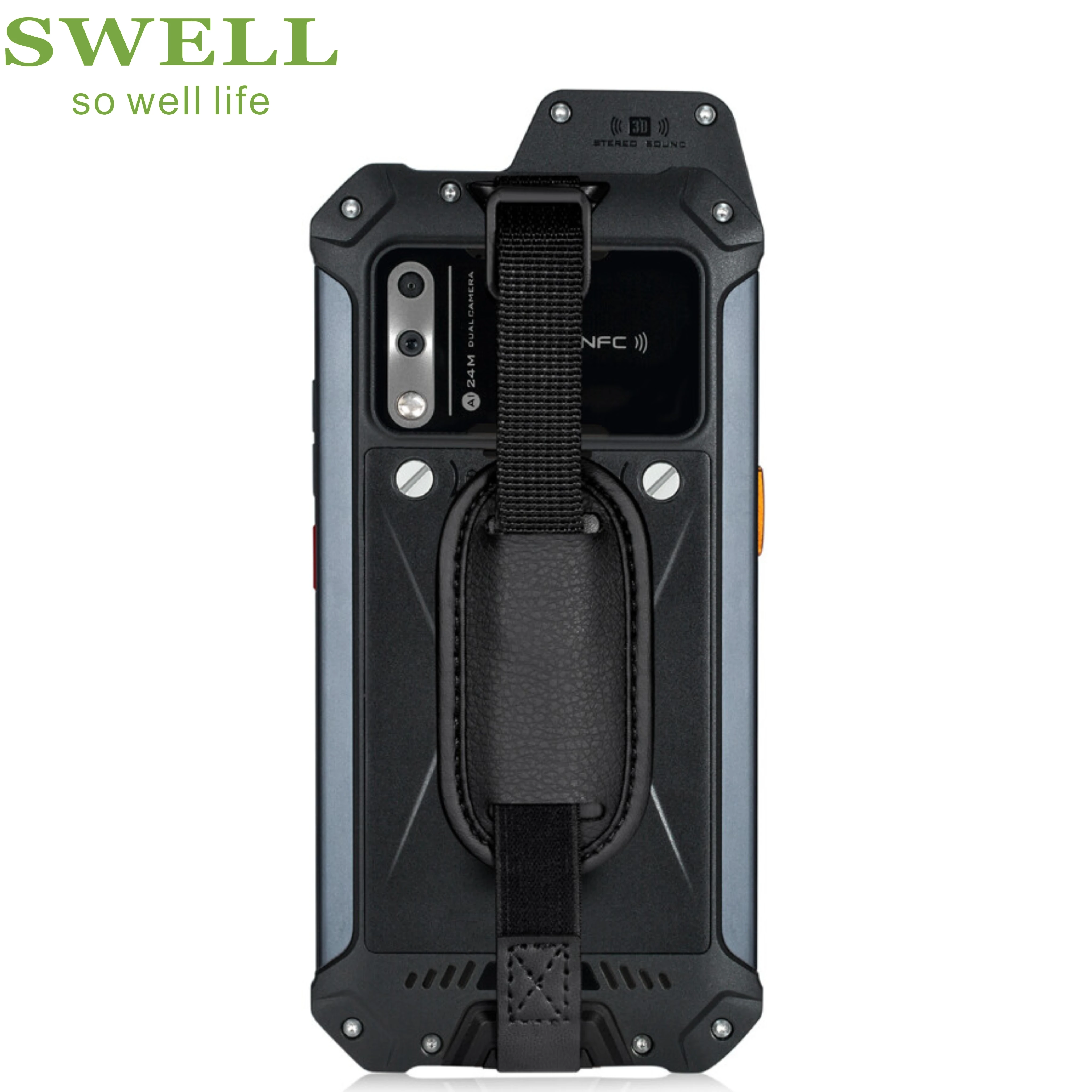 8gb 128gb memory triple cameras docking cradle option fast charge fingerprint unlock android 13 smartphone rugged mobile pda