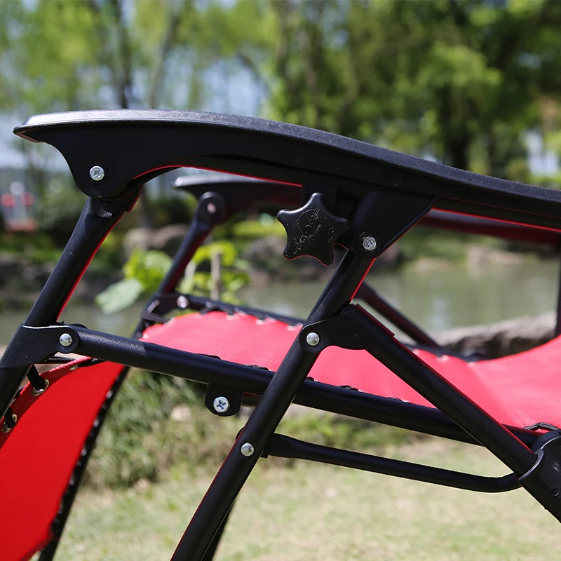 Быстрая доставка, в наличии, регулируемое роскошное пляжное кресло с нулевой гравитацией, уличное кресло с защитой от солнца для держателя стаканов
