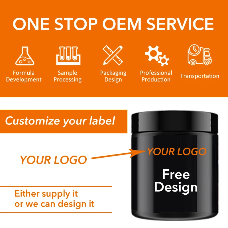 OEM Sports Nutrition Pre Workout Supplements Caffeine L-Citrulline L-Tyrosine Beta-Alanine Pre Workout pump Powder