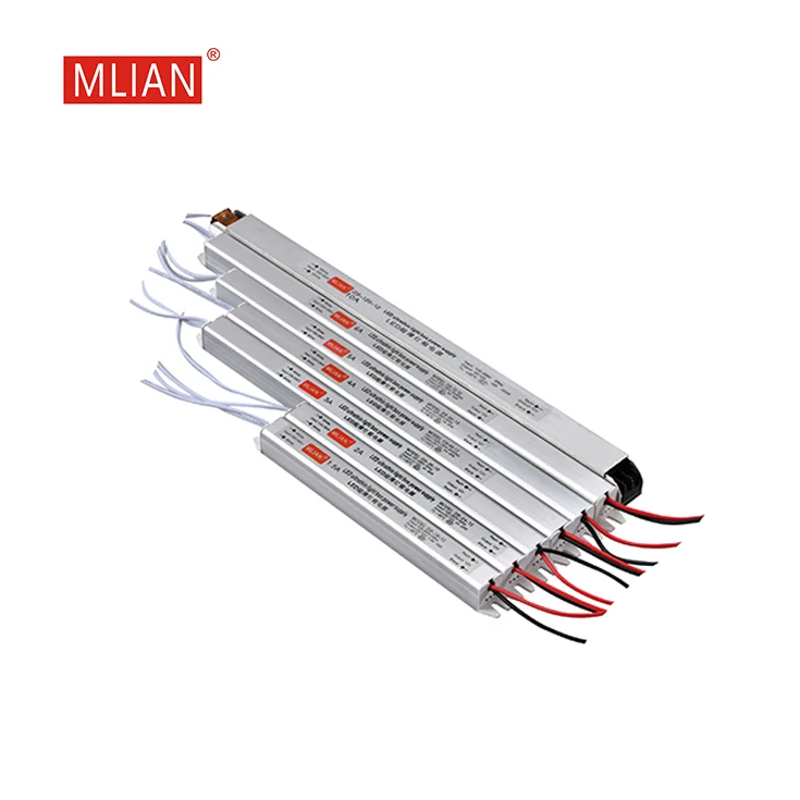 Ультратонкий Светодиодный источник питания DC 12V 24V световые трансформаторы 60W 100W 150W 200W 300W 400W AC190-240V драйвер для светодиодных лент