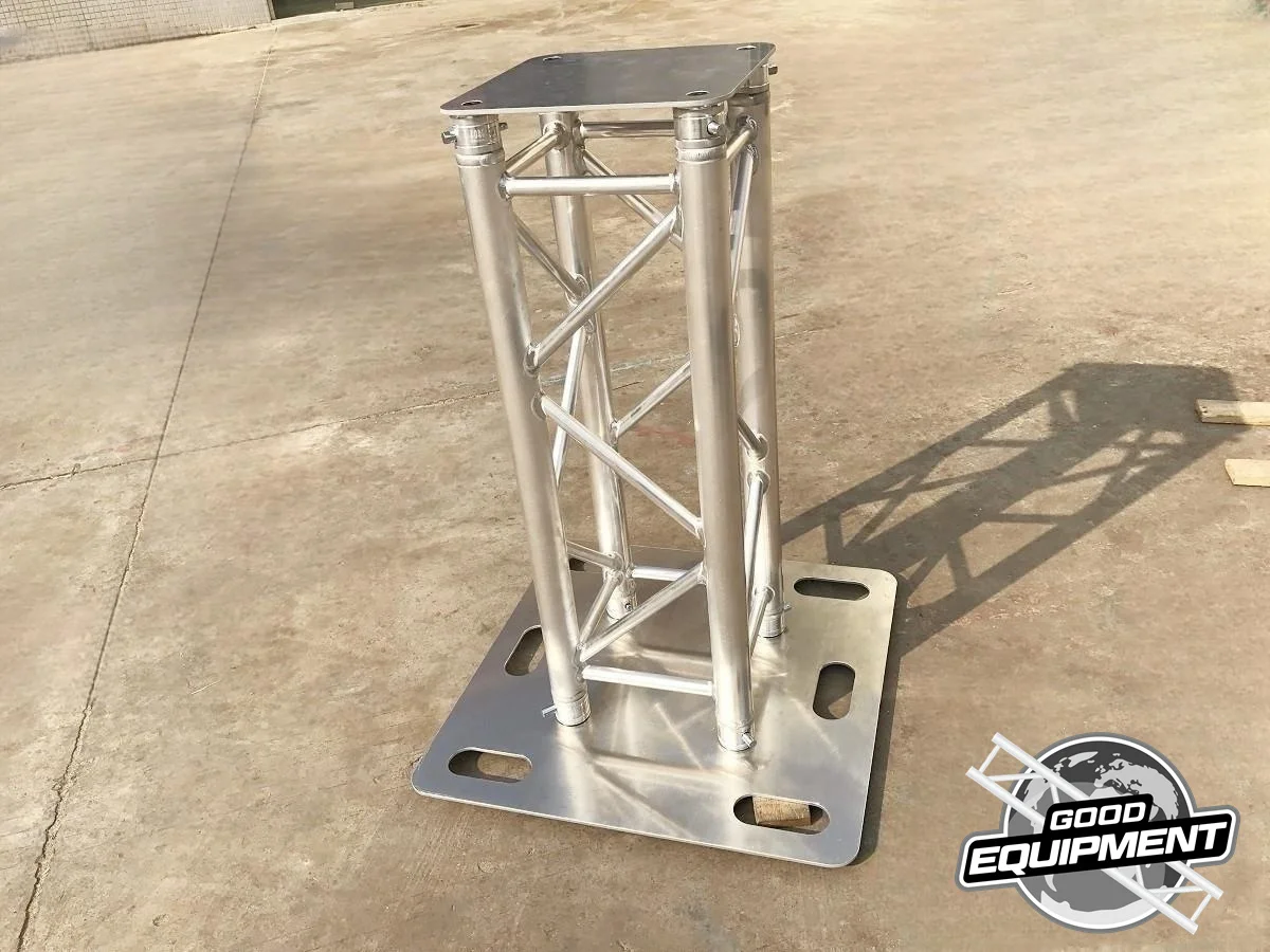 high quality aluminum truss booth moving head totem  truss